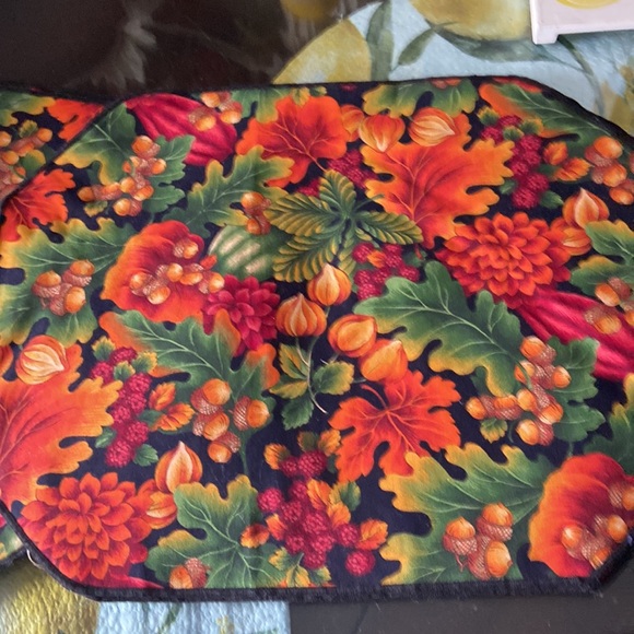 Final price accepted Vintage Fall placemats - Picture 3 of 6